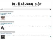 Tablet Screenshot of in-betweenlife.com